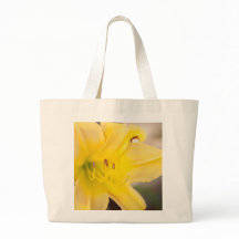 Sac fourre-tout de floraison jaune à fleur de