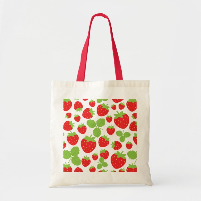 Sac fourre-tout de fraises (Devant)