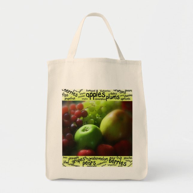 Sac fourre-tout de fruits (Devant)