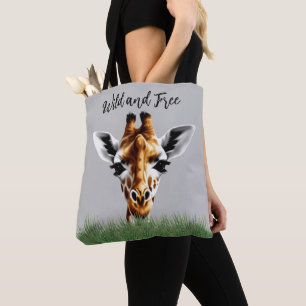 Sac fourre-tout De Giraffe Sauvage Et Gratuit