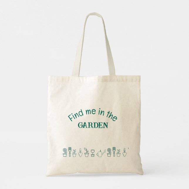 Sac fourre-tout de jardin, Plante Lover Garden Bag (Dos)