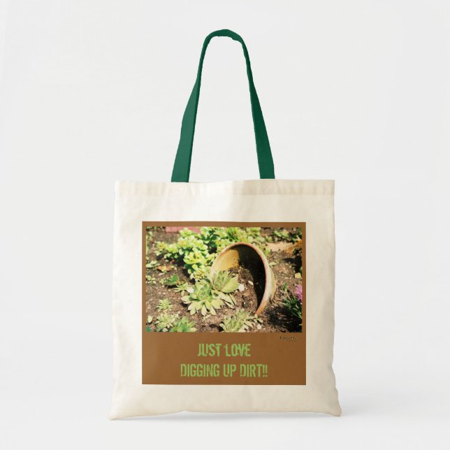 Sac fourre-tout de jardinage graphique (Devant)