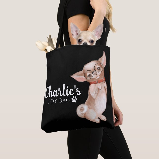 Sac fourre-tout de jouets Chihuahua (Créateur téléchargé)