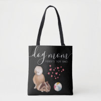 Sac fourre-tout de jouets pour maman de chien