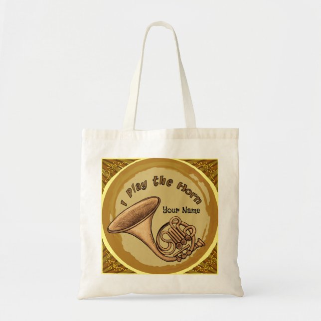 Sac fourre-tout de joueur de cor d'harmonie (Devant)