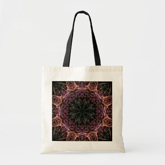 Sac fourre-tout de kaléidoscope couleur (Devant)