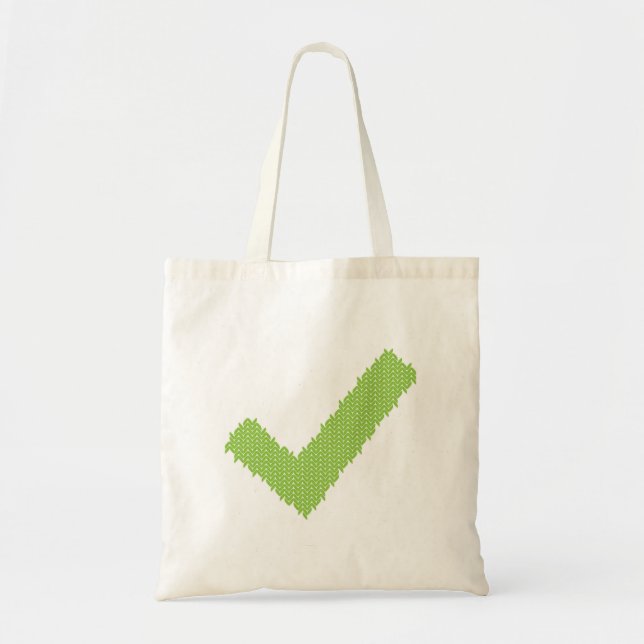 Sac fourre-tout de la marque verte mignonne (Devant)
