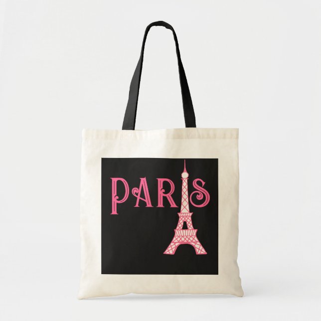 Sac fourre-tout de la Tour Eiffel de Paris (Devant)