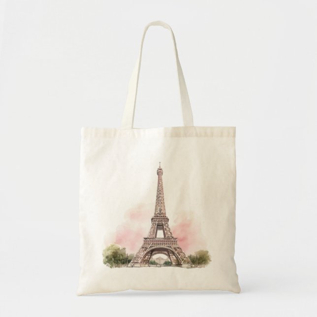 Sac fourre-tout de la Tour Eiffel de Paris (Devant)