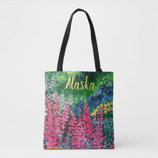 Sac fourre-tout de l'Alaska Chick_Fireweed (Devant)