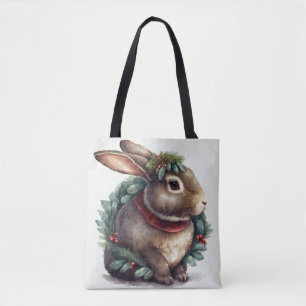 Sac fourre-tout de lapin lapin à chair douce