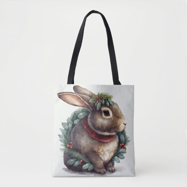 Sac fourre-tout de lapin lapin à chair douce (Devant)
