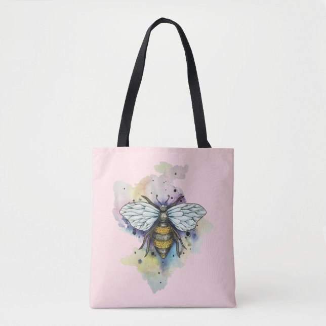 Sac fourre-tout De Lavage À L'Abeille Et À L'Arc E (Devant)