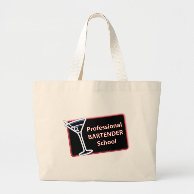 Sac fourre-tout de l'école de barman professionnel (Devant)