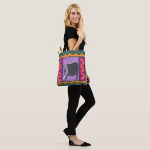 Sac fourre-tout de l'éléphant orange du Kenya