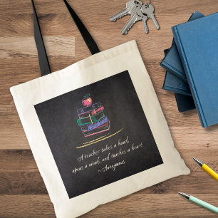 Sac fourre-tout de l'enseignant inspirant