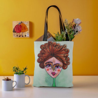 Sac fourre-tout de l'épaule (femme lunaire - 01)