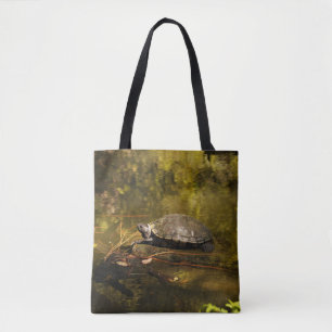 Sac fourre-tout de l'épaule - Tortue lors de l'ouv