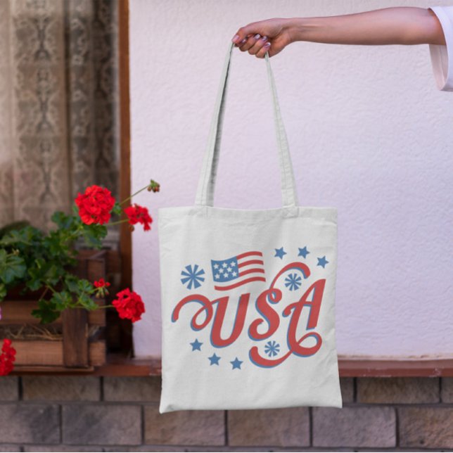 Sac fourre-tout de lettres Usa (Créateur téléchargé)