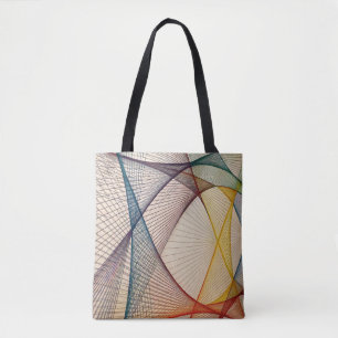Sac fourre-tout de lignes Abstraites - Conception