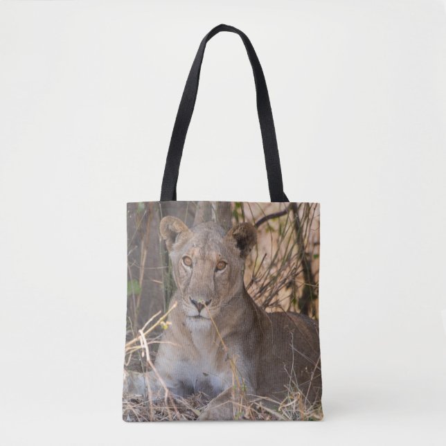 Sac fourre-tout de lion féminin (Devant)