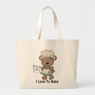Sac fourre-tout de l'ours de cuisson