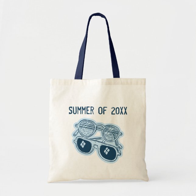 Sac fourre-tout de lunettes de soleil rétros (Devant)