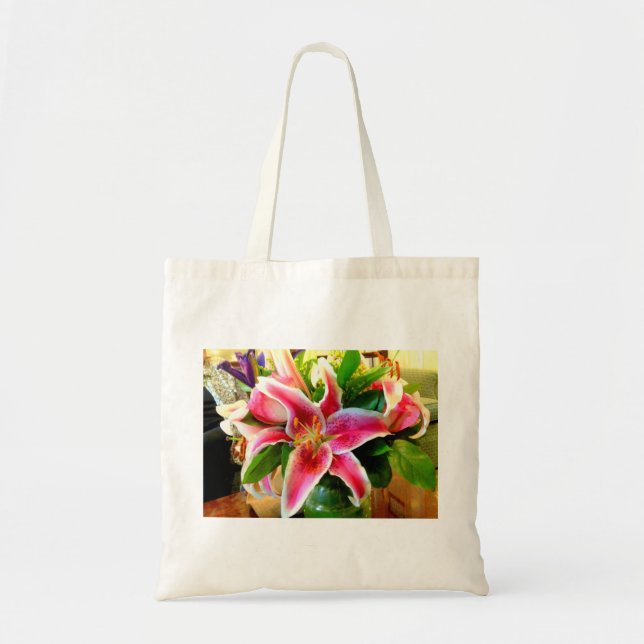 sac fourre-tout de lys starger rose (Devant)