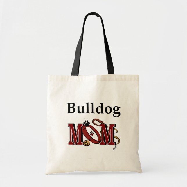 SAC FOURRE-TOUT de maman bulldog (Devant)