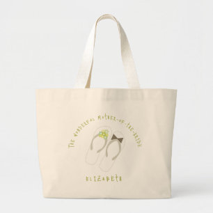 Sac fourre-tout de mariage sur la plage Mr & Mrs F