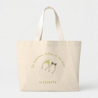 Sac fourre-tout de mariage sur la plage Mr & Mrs F