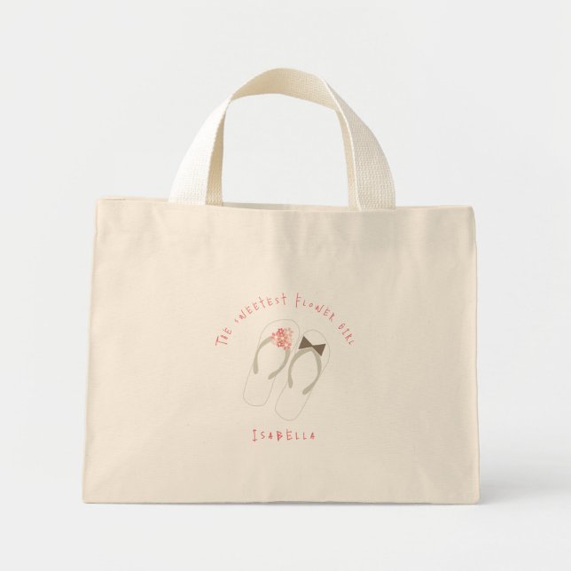 Sac fourre-tout de mariage sur la plage Mr & Mrs F (Devant)