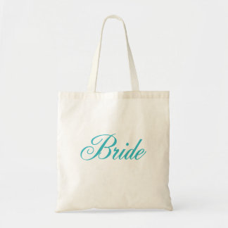 Sac fourre-tout de mariée en bleu