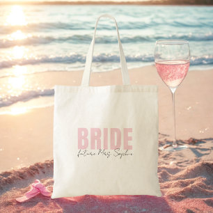 Sac fourre-tout de mariée   Futur personnalisé Nom