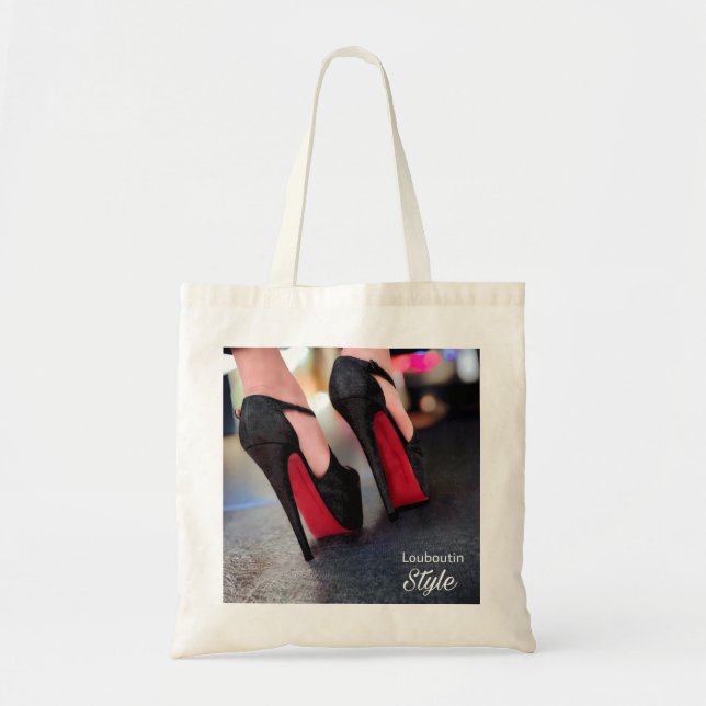 sac fourre-tout de mode High Heures Louboutin (Devant)