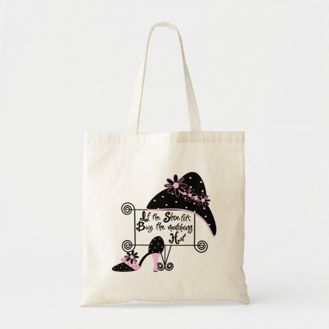 Sac fourre-tout de mode rose (Devant)