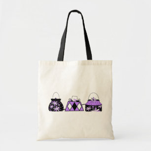 Sac fourre-tout de mode violet