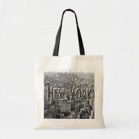 Sac fourre-tout de New York - Gris