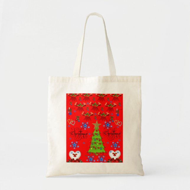 Sac fourre-tout de Noël (Devant)