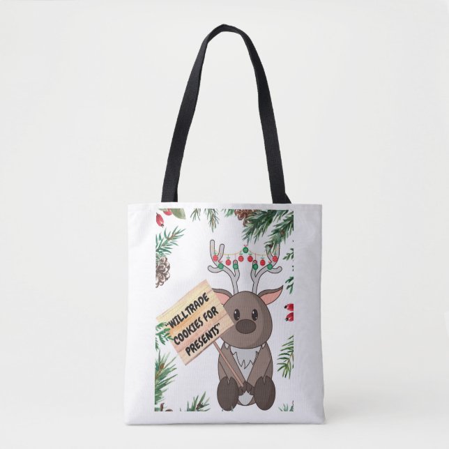 Sac fourre-tout de Noël (Devant)