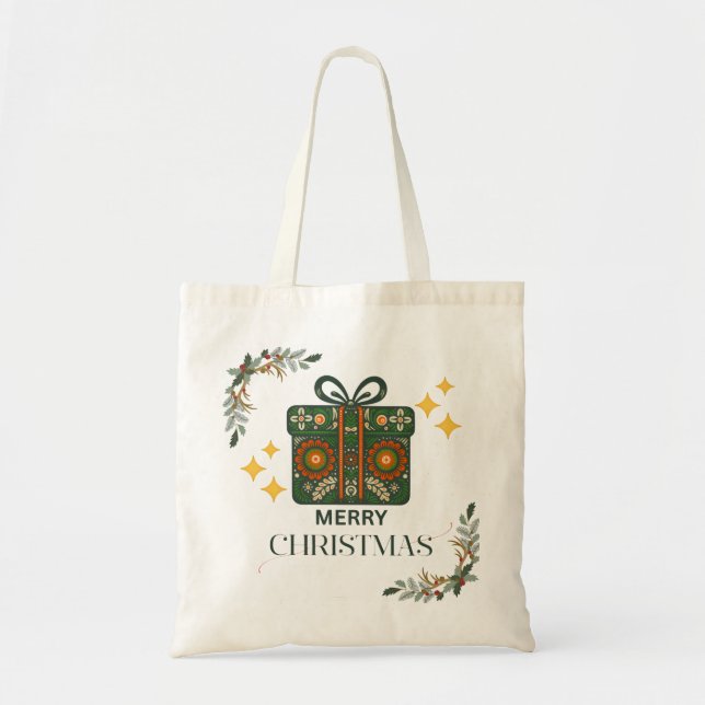 Sac fourre-tout de Noël (Devant)