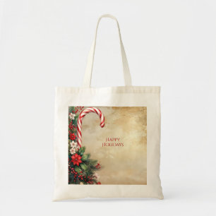 Sac fourre-tout de Noël Candy Cane