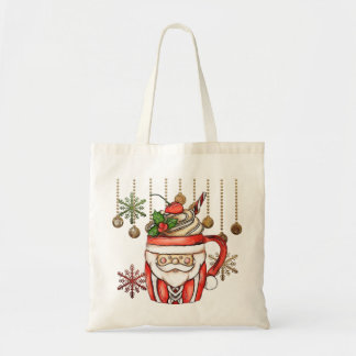 Sac fourre-tout de Noël cosy