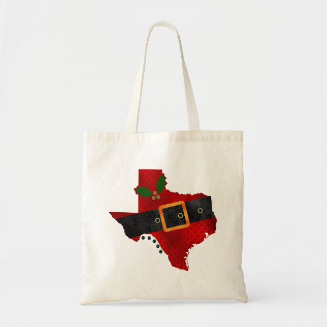 Sac fourre-tout de Noël du Texas (Devant)