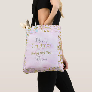 Sac fourre-tout de Noël Pastel Flower
