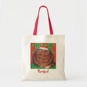 Sac fourre-tout de Noël Pud 'Purrfect ! '