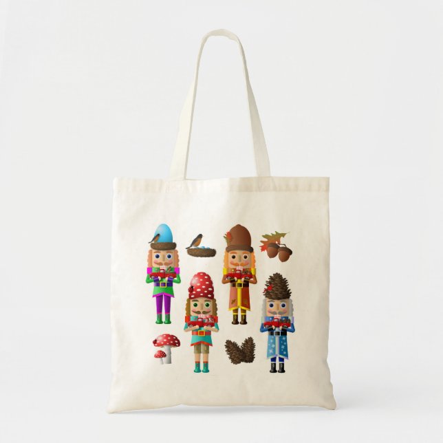 Sac fourre-tout de noix de bois Four Seasons (Devant)
