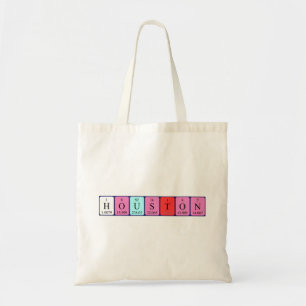 Sac fourre-tout de nom de table périodique de Hous