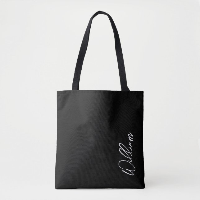 Sac fourre-tout de nom personnalisé de script mode (Devant)