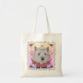 Sac fourre-tout de nom personnalisé Rose Cairn Ter